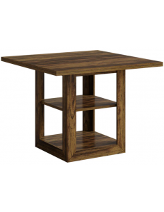 firkantet kvadratisk spisebord indretning billigt træ moderne nordisk design