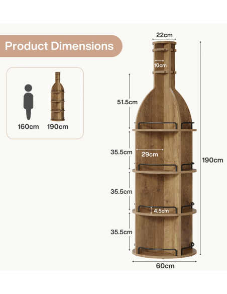 reol vinreol hjemmebar stue