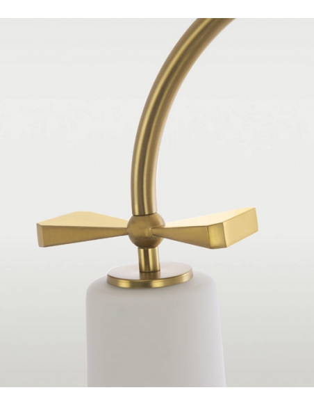 gulvlampe lamper moderne design marmor sten travertin