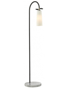 gulvlampe lamper moderne design marmor sten travertin