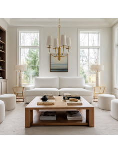 bordlampe lamper moderne design marmor sten travertin 2