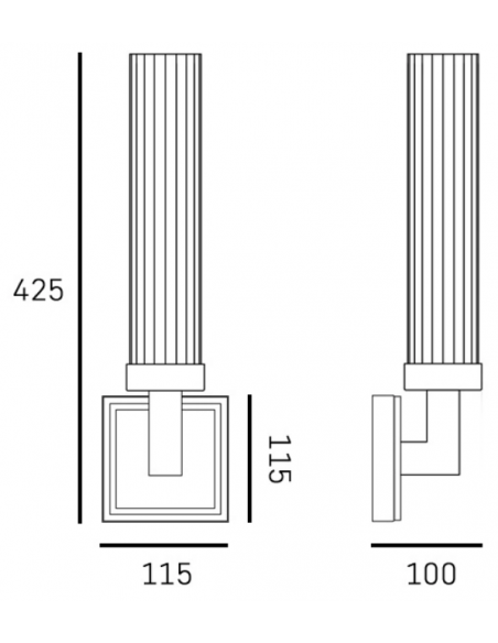 væglampe lamper moderne design