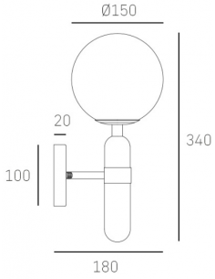 væglampe lamper moderne design 2