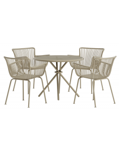 bistro cafe bistrosæt bistrobord cafebord cafestole altan havestole moderne design spisebord