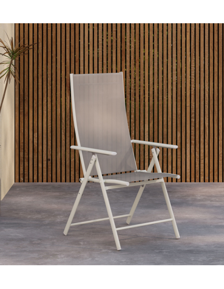 havestole moderne design beige position