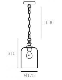 Loftlampe pendellampe e27 design spisebord 2
