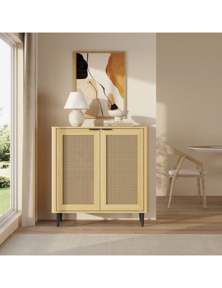 vitrineskab vitrine eg træ egetræ køkken billig