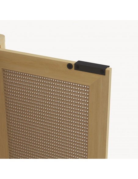 vitrineskab vitrine eg træ egetræ køkken billig