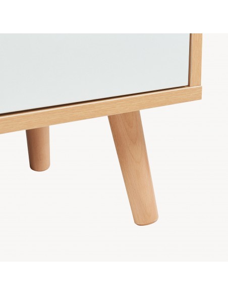 sengebord natbord træ opbevaring moderne eg