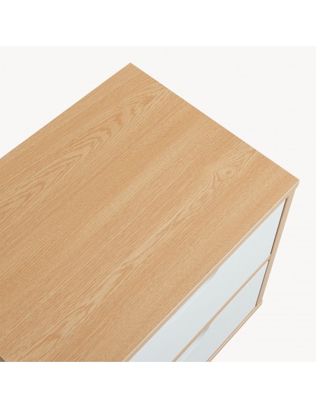 sengebord natbord træ opbevaring moderne eg