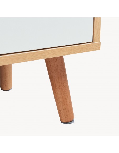 sengebord natbord træ opbevaring moderne eg