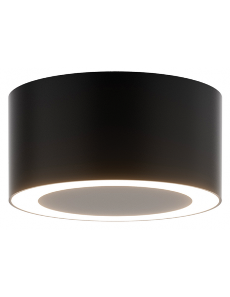 loftspot påbygning påbygningsspot spot lampe loftlampe design led sort