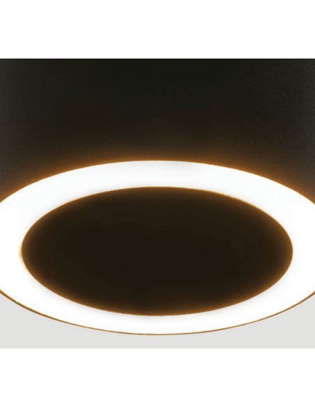 loftspot påbygning påbygningsspot spot lampe loftlampe design led sort