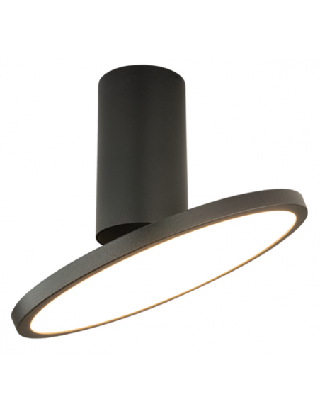 loftspot påbygning påbygningsspot spot lampe loftlampe design led sort