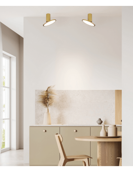 loftspot påbygning påbygningsspot spot lampe loftlampe design led sort