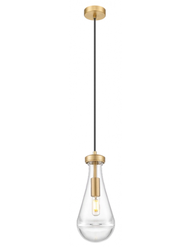 Loftlampe pendellampe e14 design spisebord messing