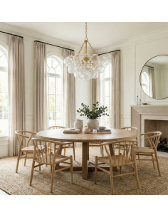 Loftlampe lysekrone design spisebord 2