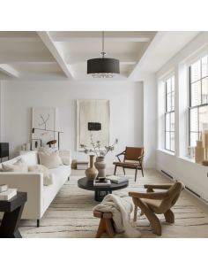 loftlamper pendellamper pendler moderne design lysekrone krom sølv skærm spisebord 2