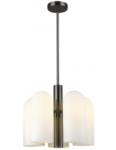 loftlamper pendellamper pendler moderne design lysekrone krom skærm spisebord