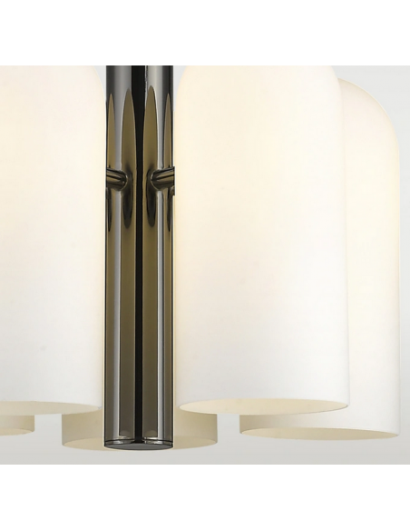 loftlamper pendellamper pendler moderne design lysekrone krom skærm spisebord