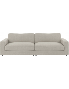 sofa til 4 personer i lys beige stof komfortabel design rowico aftageligt vaskbart 2