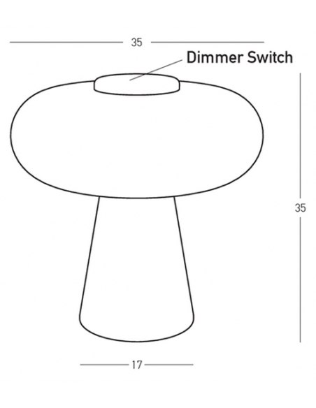 bordlampe design moderne soveværelse stue