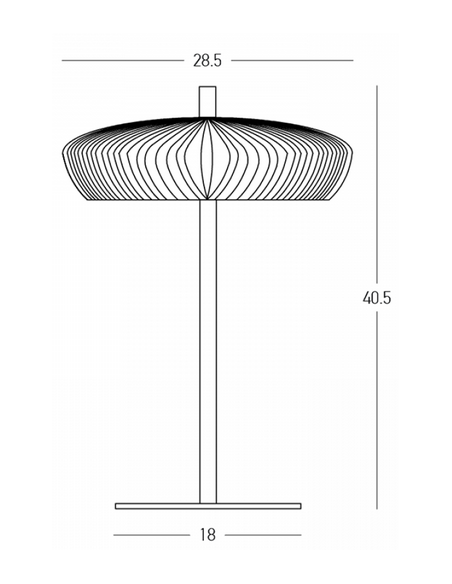 bordlampe design moderne soveværelse stue