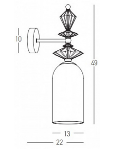 væglampe moderne design sengelampe soveværelse læselampe 2