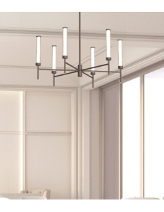 lysekrone spisebord loftlampe messing design loft kontorbelysning 2