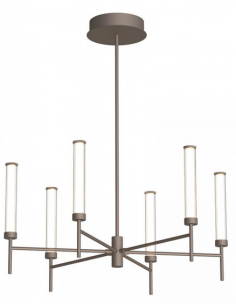 lysekrone spisebord loftlampe messing design loft kontorbelysning