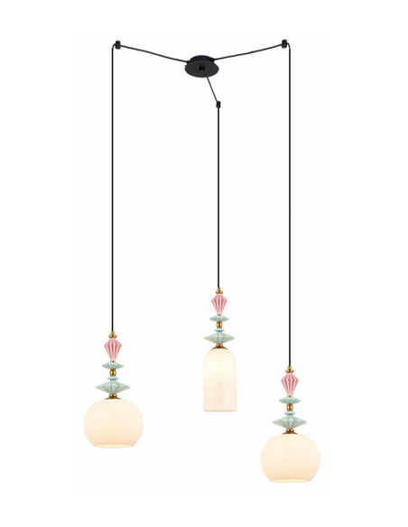 klyngependel pendellampe loftlampe design loft kontorbelysning