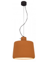 Loftlampe i ler Ø28 cm 1 x E27 - Sort/Terracotta