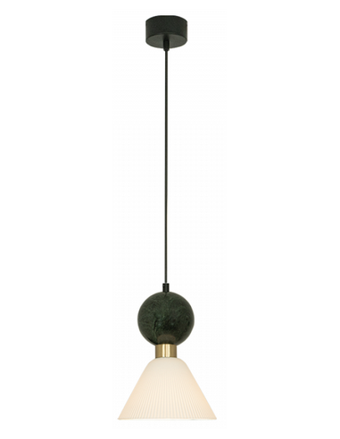 pendellampe loftlampe design loft kontorbelysning marmor glas