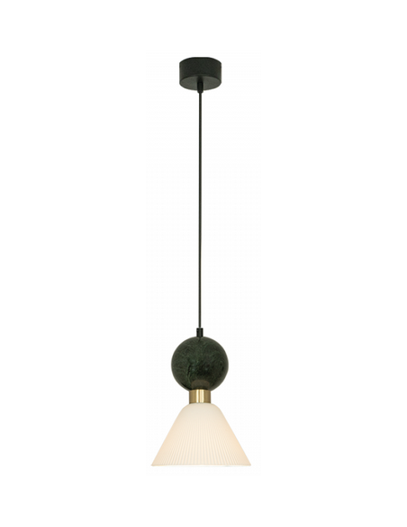 pendellampe loftlampe design loft kontorbelysning marmor glas