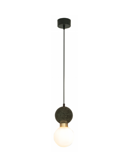 pendellampe loftlampe design loft kontorbelysning marmor glas