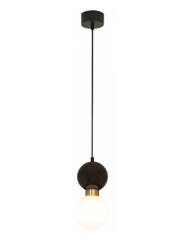 pendellampe loftlampe design loft kontorbelysning marmor glas