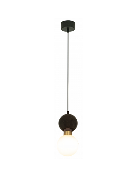 pendellampe loftlampe design loft kontorbelysning marmor glas