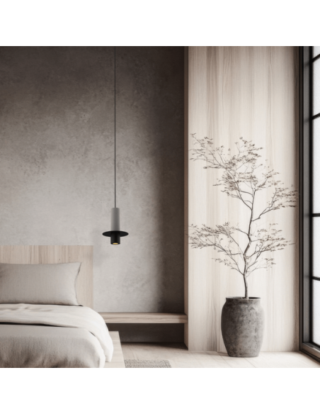 pendellampe loftlampe erhvervsbelysning design loft kontorbelysning beton