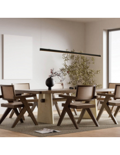 pendellampe loftlampe erhvervsbelysning design loft køkken spisebord langbordspendel langbordspendler 2