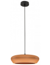 Loftlampe i ler Ø28,5 cm 2 x G9 LED - Sort/Terracotta