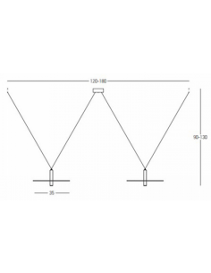 pendellampe loftlampe erhvervsbelysning design loft køkken spisebord langbordspendel langbordspendler 2