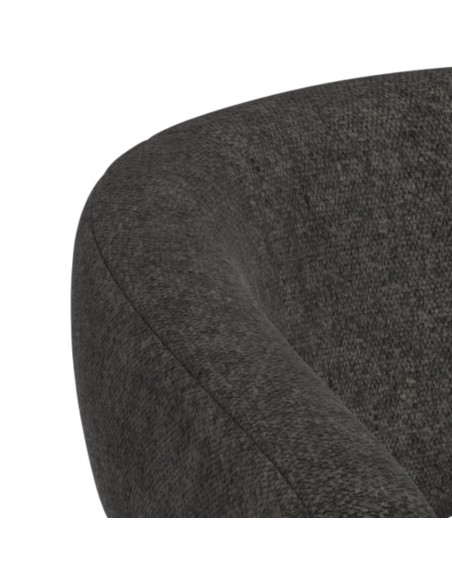 spisebordsstol armlæn stof tekstil grå mørkegrå spisebord stol moderne design nordisk dansk