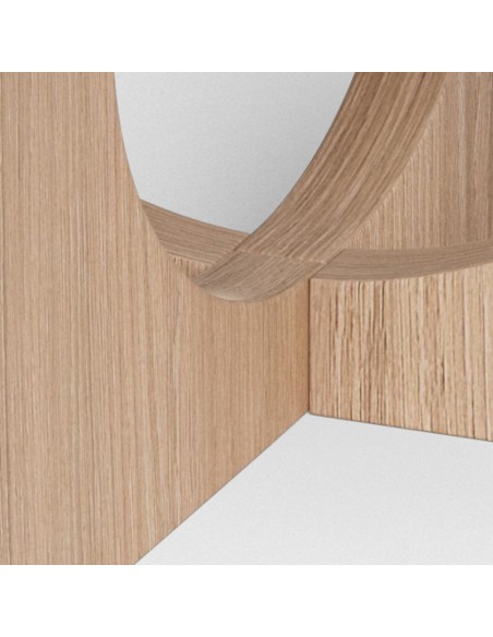 sofabord eg træ egetræ marmor beige firkantet design