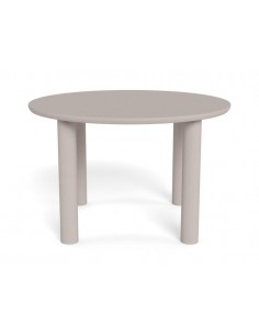 Spisebord rundt 120 4 personer grå design moderne 2