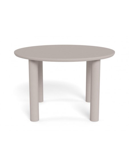 Spisebord rundt 120 4 personer grå design moderne