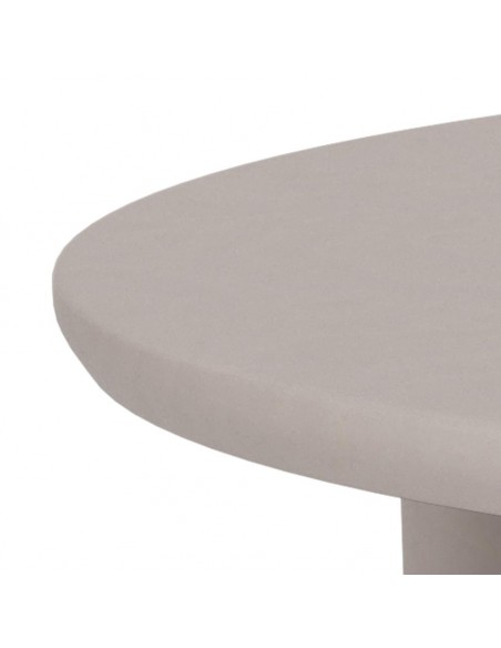 Spisebord rundt 120 4 personer grå design moderne