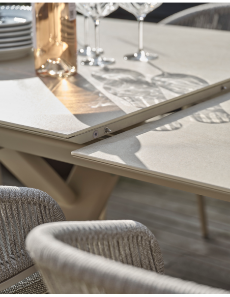 havebord med udtræk havemøbler udendørsmøbler