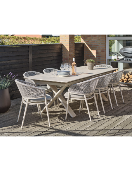 havebord med udtræk havemøbler udendørsmøbler