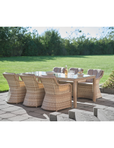 havebord havemøbler udendørsmøbler rattan polyrattan 2