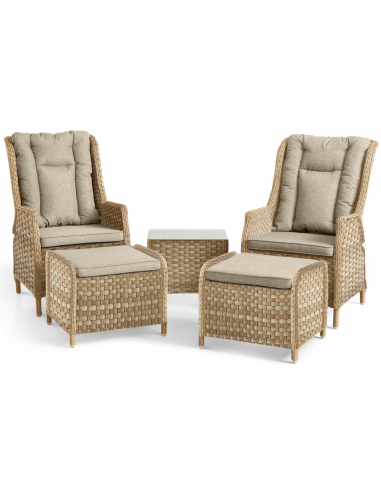 loungesæt bistrosæt havestole polyrattan havemøbler moderne design rattan